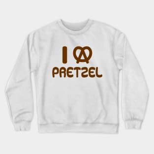 I Heart Pretzel Crewneck Sweatshirt